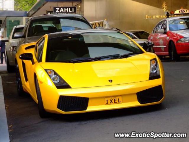 Lamborghini Gallardo spotted in Sydney, Australia