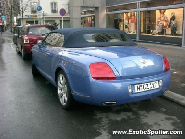 Bentley Continental spotted in Luxembourg, Luxembourg