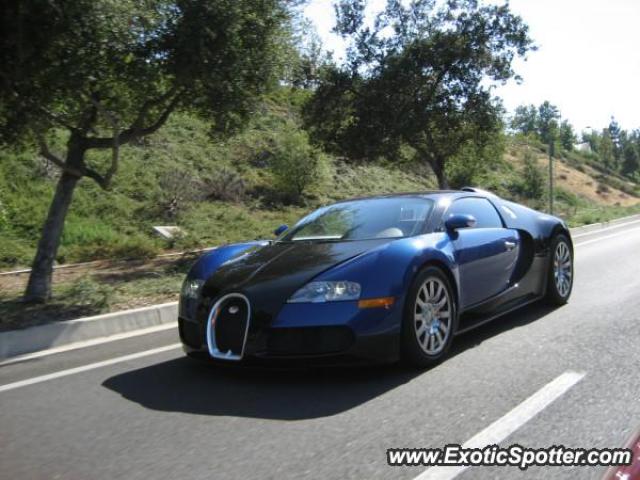 Bugatti Veyron spotted in Agoura, California