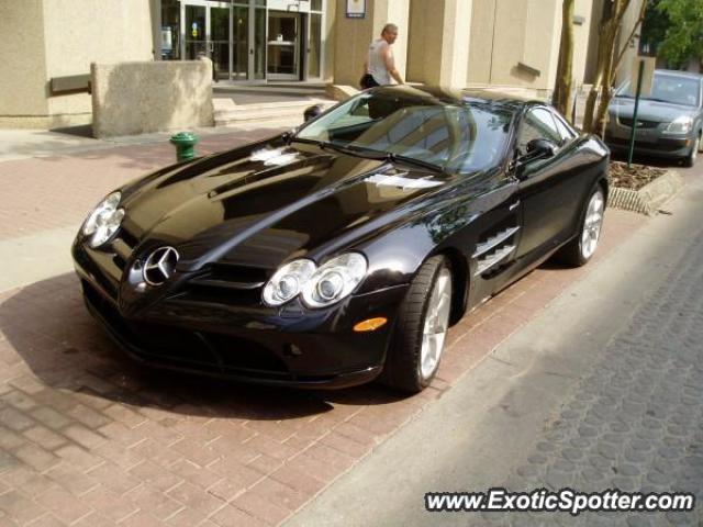 Mercedes SLR spotted in Edmonton, Alberta, Canada