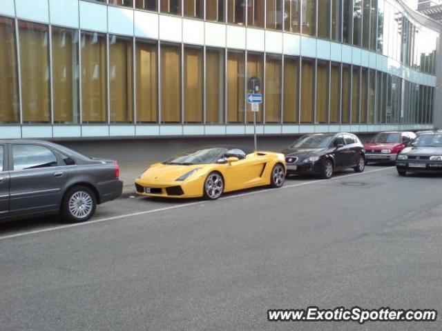 Lamborghini Gallardo spotted in Hamburg, Germany