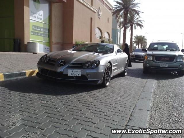 Mercedes SLR spotted in Salmiya, Kuwait