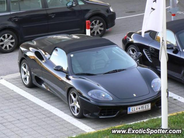 Ferrari 360 Modena spotted in Vienna, Austria