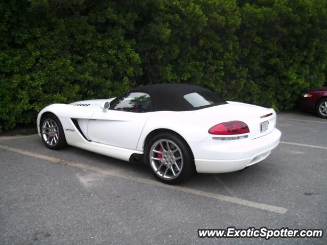 Dodge Viper spotted in Concord, Massachusetts