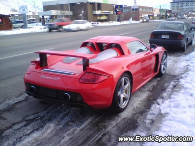 Porsche Carrera GT spotted in Provo, Texas