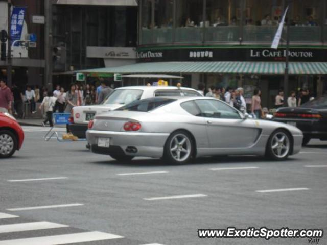 Ferrari 456 spotted in Tokyo, Japan