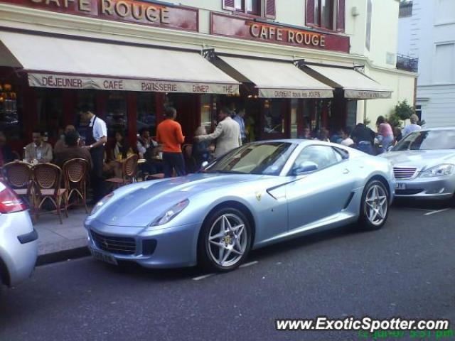 Ferrari 599GTB spotted in London, United Kingdom