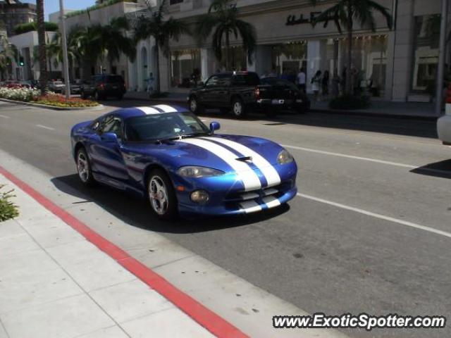 Dodge Viper spotted in Beverly Hills, California