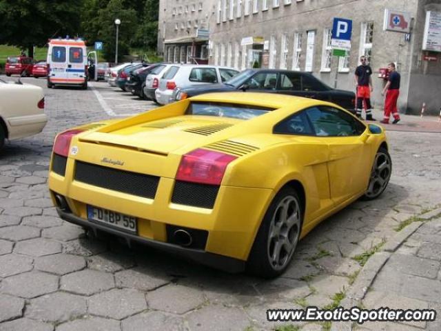 Lamborghini Gallardo spotted in Gdynia, Poland