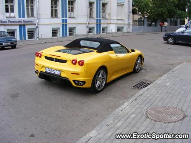 Ferrari F430 spotted in Moscow, Russia