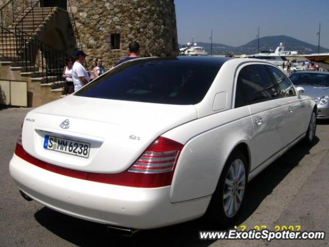 Mercedes Maybach spotted in St tropez, France