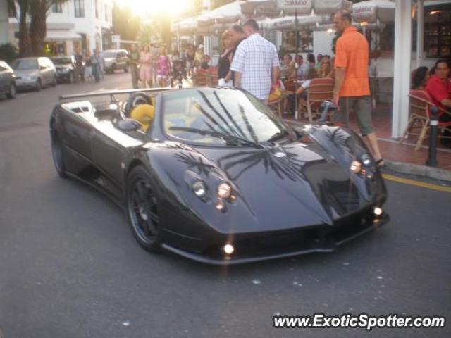 Pagani Zonda spotted in Puerto banus, Spain