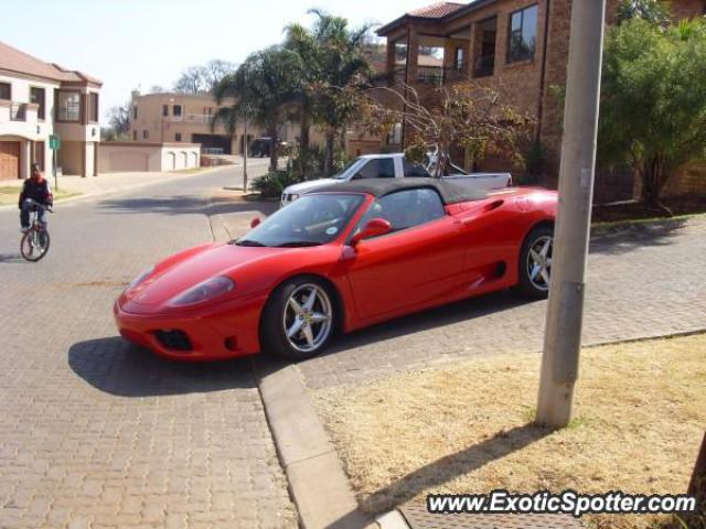 Ferrari 360 Modena spotted in Johannesburg, South Africa