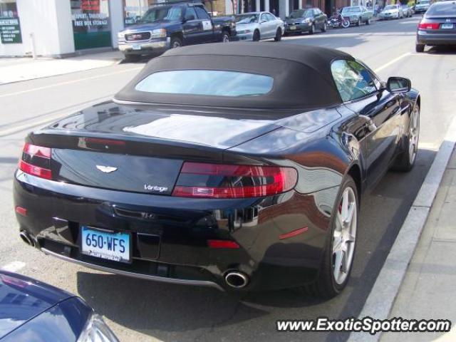 Aston Martin Vantage spotted in Greenwich, Connecticut