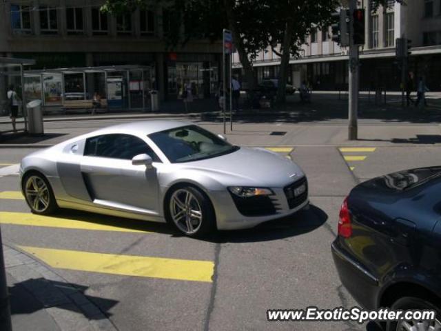 Audi R8 spotted in Zurich, Switzerland