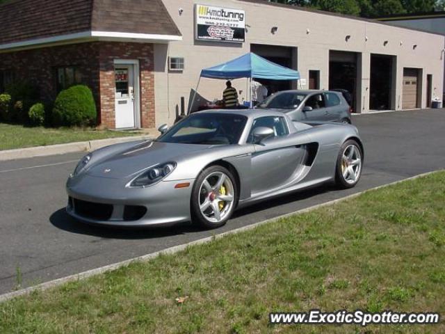 Porsche Carrera GT spotted in Mountainside, New Jersey