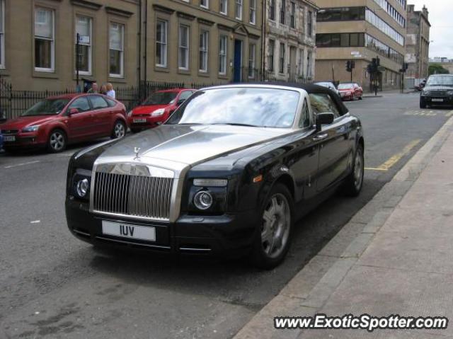 Rolls Royce Phantom spotted in Glasgow, United Kingdom