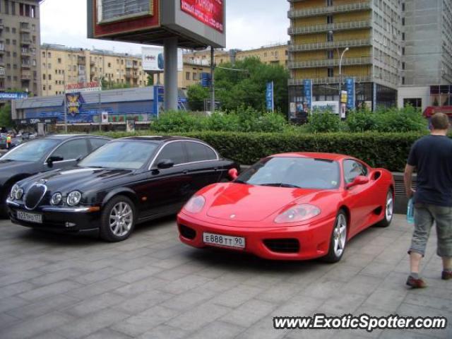 Ferrari 360 Modena spotted in Moscow, Russia