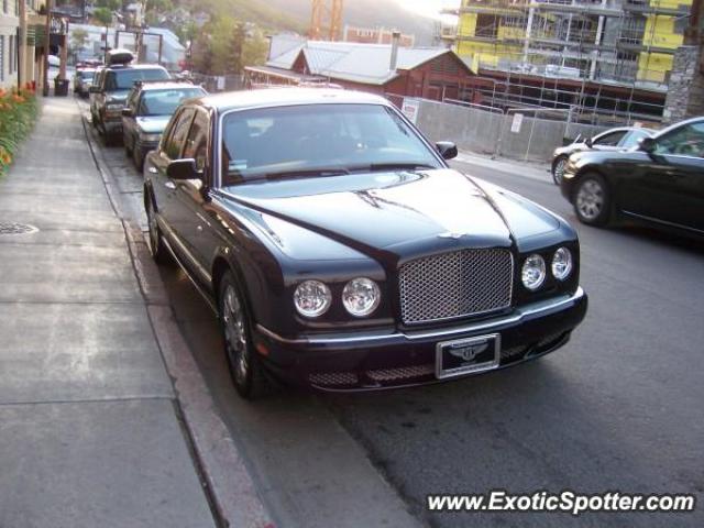 Bentley Arnage spotted in Park city, Utah