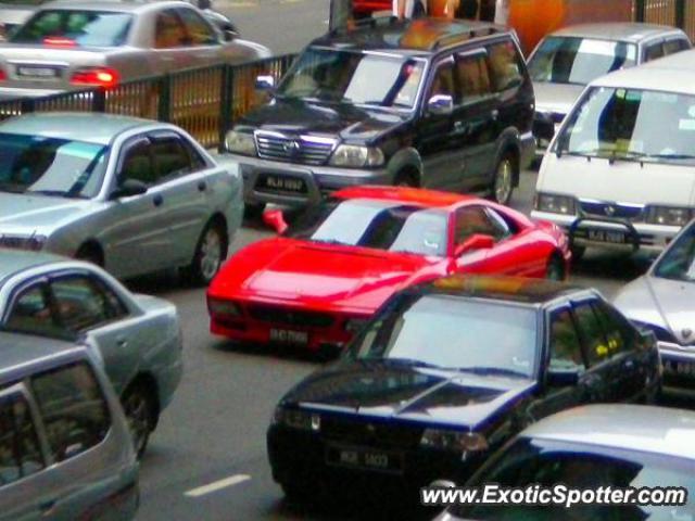 Ferrari 348 spotted in Kuala Lumpur, Malaysia