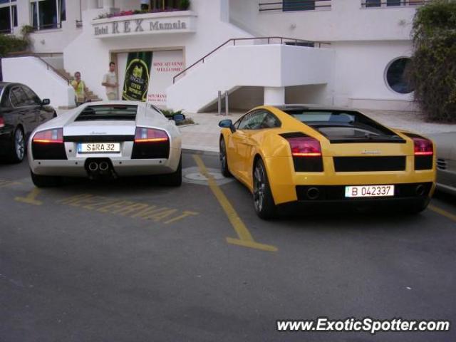 Lamborghini Murcielago spotted in Mamaia Beach, Romania