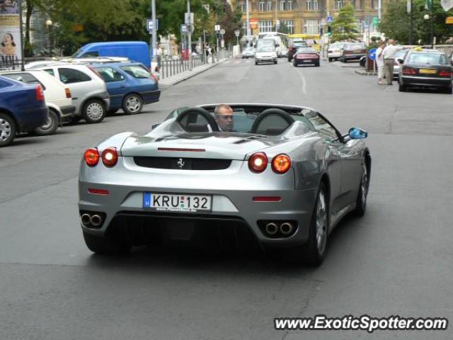 Ferrari F430 spotted in Budapest, Hungary