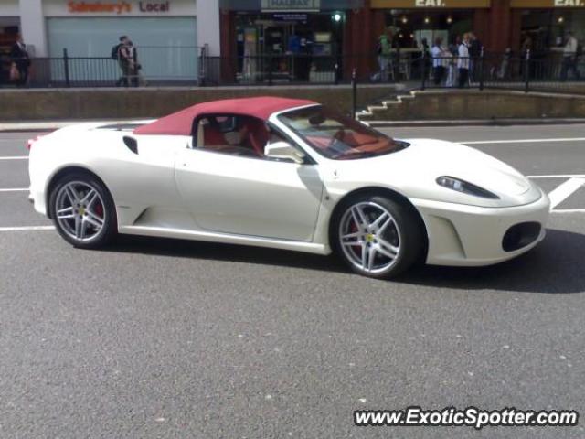 Ferrari F430 spotted in London, United Kingdom