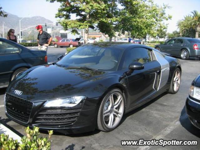 Audi R8 spotted in Malibu, California