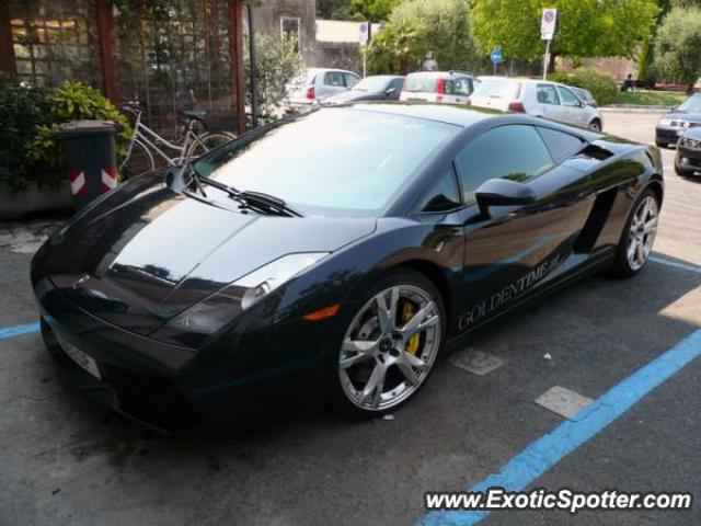 Lamborghini Gallardo spotted in Bardolino, Italy