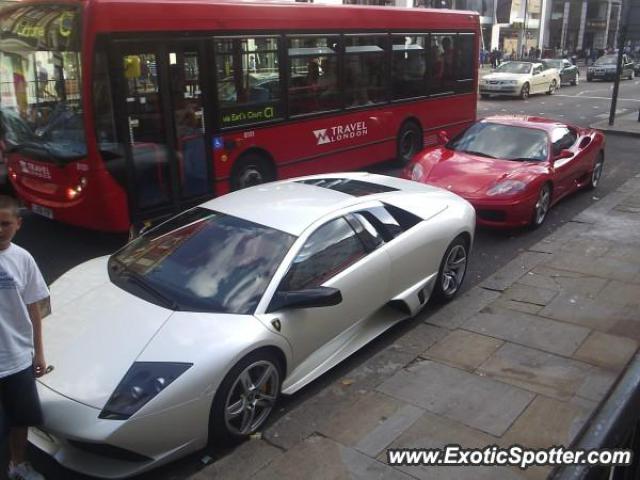 Lamborghini Murcielago spotted in London, United Kingdom