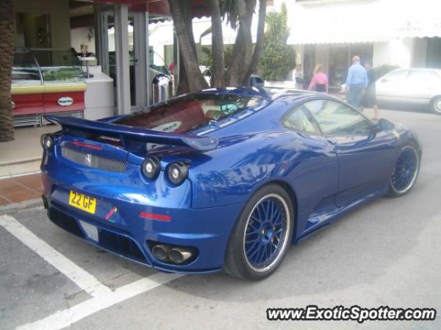 Ferrari F430 spotted in Puerto banus, marbella, Spain