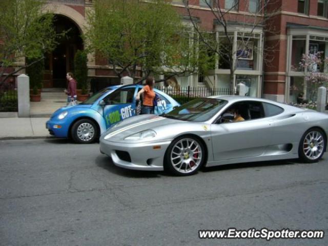 Ferrari F430 spotted in Boston, Massachusetts