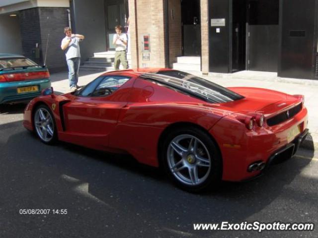 Ferrari Enzo spotted in London, United Kingdom