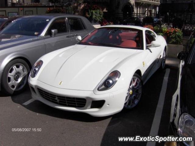 Ferrari 599GTB spotted in London, United Kingdom