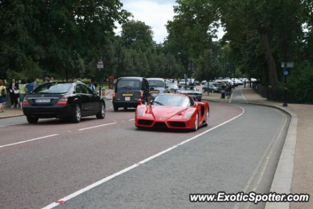 Ferrari Enzo spotted in London, United Kingdom