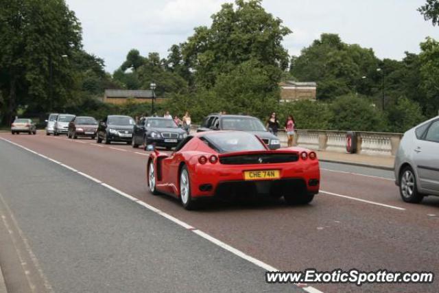 Ferrari Enzo spotted in London, United Kingdom