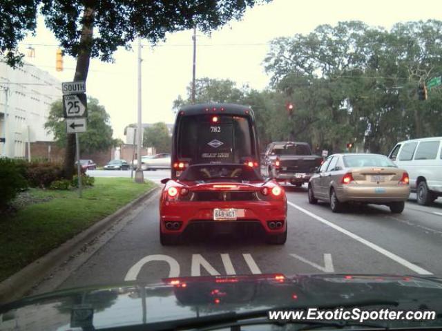 Ferrari F430 spotted in Savannah, Georgia