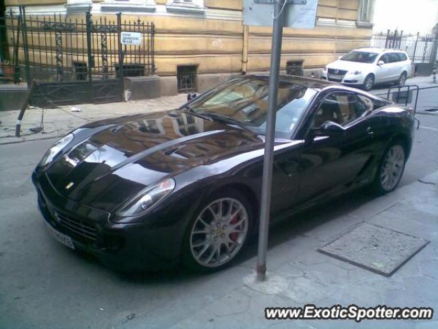 Ferrari 599GTB spotted in Sofia, Bulgaria