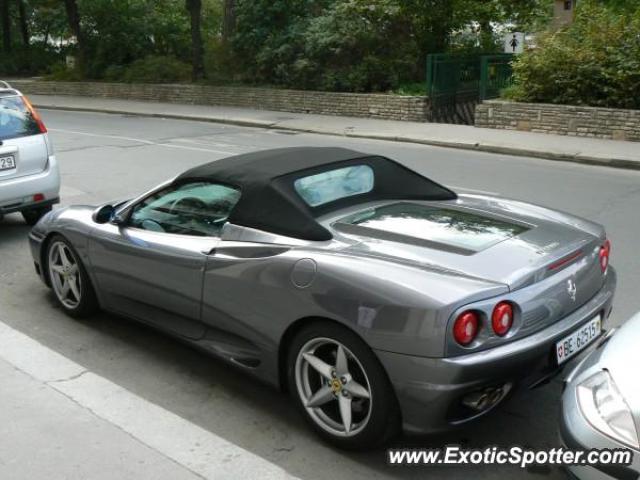 Ferrari 360 Modena spotted in Budapest, Hungary