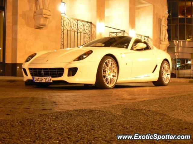 Ferrari 599GTB spotted in Budapest, Hungary