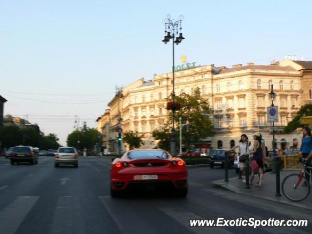 Ferrari F430 spotted in Budapest, Hungary