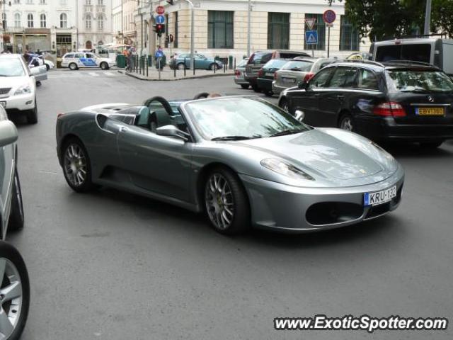 Ferrari F430 spotted in Budapest, Hungary