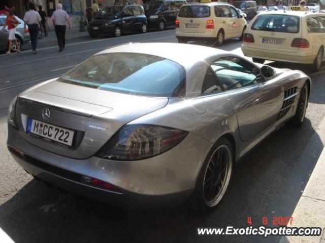 Mercedes SLR spotted in Munich, Germany