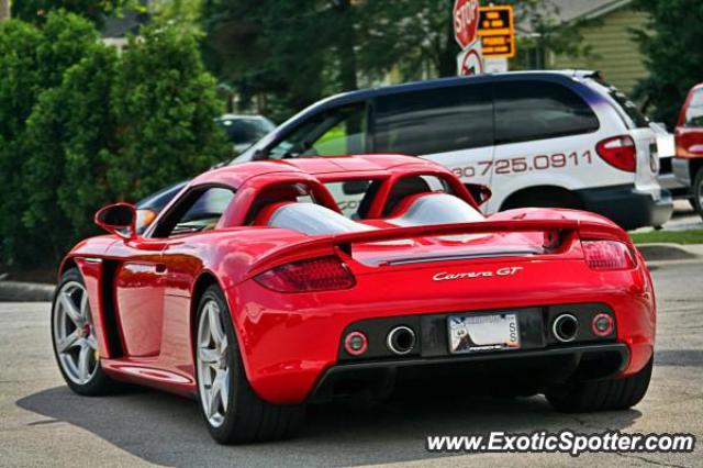 Porsche Carrera GT spotted in Westmont, Illinois