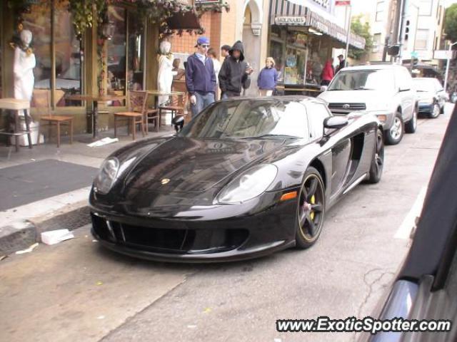 Porsche Carrera GT spotted in San Francisco, California