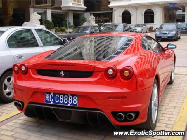 Ferrari F430 spotted in Quanzhou, China