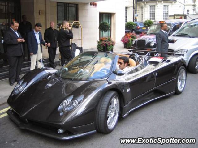 Pagani Zonda spotted in London, United Kingdom