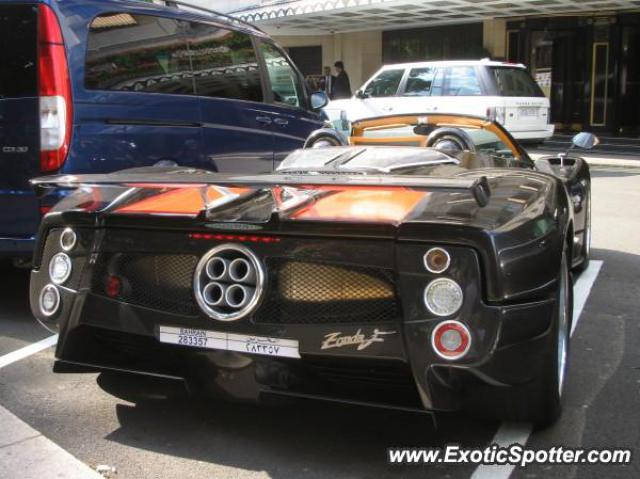 Pagani Zonda spotted in London, United Kingdom