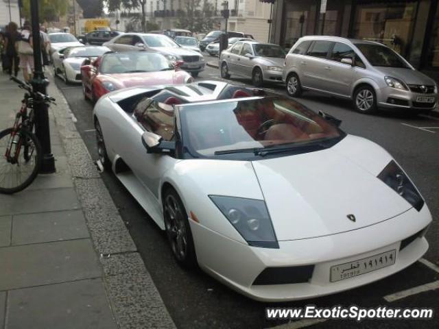 Lamborghini Murcielago spotted in London, United Kingdom