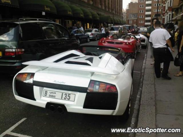 Lamborghini Murcielago spotted in London, United Kingdom